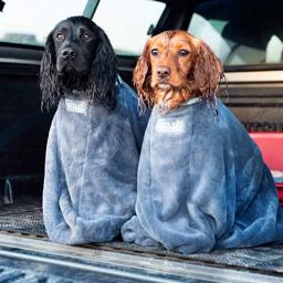 Henry Wag Dog Drying Bag Tørrepose Til Hunden i Mikrofiber